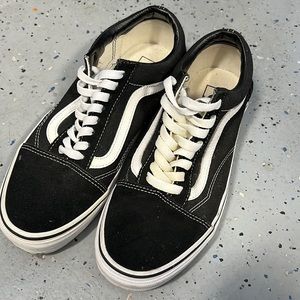vans old school women size 8.5 men size 7